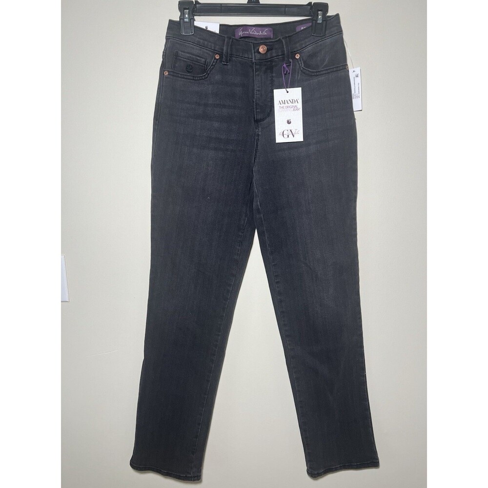 Gloria Vanderbilt Amanda Supreme Stretch Jeans Classic Rise Size 4